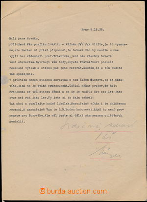 160944 - 1938 NEZVAL Vítězslav (1900–1958), český básník a sp