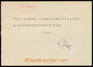 160979 - 1960? ŠIROKÝ Viliam (1902-1971), československý komunist