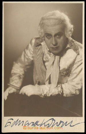 160991 - 1930? KOHOUT Eduard (1889–1976), český herec; vlastní f