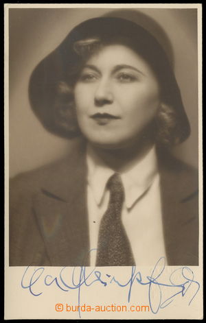 160992 - 1930 SCHEINPFLUGOVÁ Olga (1902–1968), česká herečka a