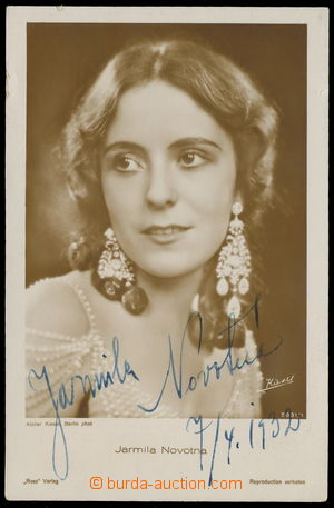 160994 - 1932 NOVOTNÁ Jarmila (1907-1994), významná česká opern