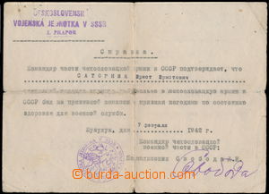 161875 - 1942 SVOBODA Ludvík (1895-1979), československý generál