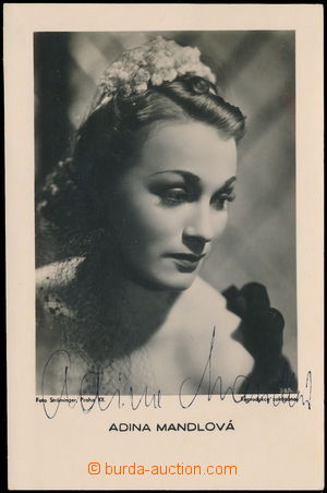 162043 - 1935 MANDLOVÁ Adina (1910–1991), česká filmová herečk