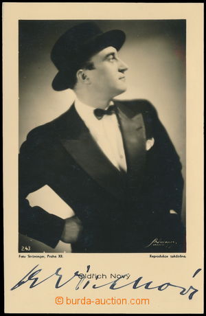 162046 - 1935 NOVÝ Oldřich (1899–1983), český herec, podpis na