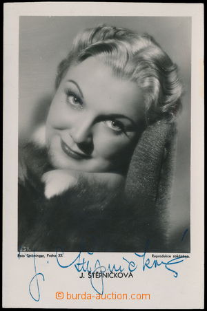 162052 - 1938 ŠTĚPNIČKOVÁ Jiřina (1912-85), významná česká h