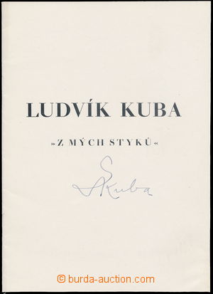 162932 - 1952 KUBA Lewis (1863–1956), Czech painter, folklorist , e