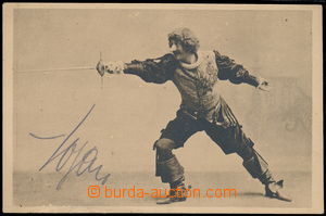 162955 - 1900? VOJAN Edward (1853–1920), Czech actor, signature on