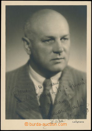 162984 - 1943 BLAHNÍK Roman (1897-1964), important Czech composer; s