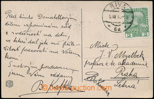 162988 - 1910 KAFKA Bohumil (1878-1942), important Czech sculptor and