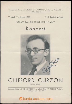 162989 - 1938 CURZON Clifford (1907-1982), světoznámý English pian