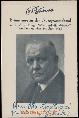 162994 - 1927 LEHÁR Franz (1870–1948), Austrian composer and condu