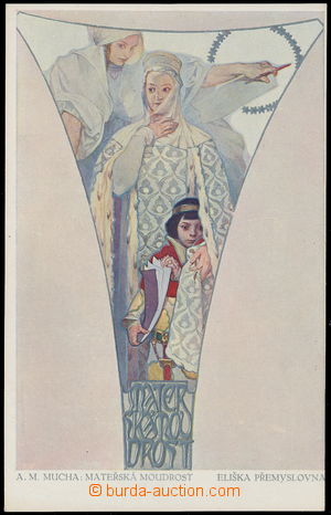 164101 - 1916 MUCHA Alfons (1860–1939), Fresky - Obecní dům, Mateřská