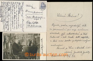 165005 - 1924-56 JINDŘICH Henry (1876–1967), Czech composer and co