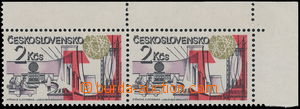 166664 - 1981 Pof.2493ST, Atomová elektrárna 2Kčs, pravá horní rohová