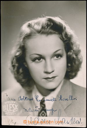 166829 - 1938 MANDLOVÁ Adina (1910–1991), Czech movie actress, aut