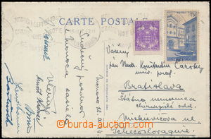 168591 - 1947 SKOKY DO VODY sestava podpisů československých repr