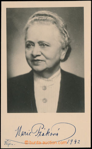168830 - 1942 PTÁKOVÁ Mary (1873-1953), Czech actress, in years 190