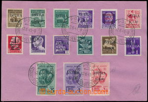 169777 - 1945 ISSUE FOR ISTRIA Mi.Ia-Ii, IIa-IIc, IIIa-IIIc, 15 vari