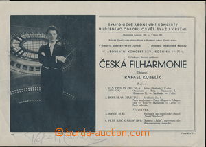 170191 - 1948 KUBELÍK Rafael Jeroným (1914–1996), Czech conductor