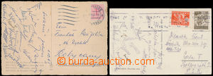 170335 - 1948-61 FOOTBALL/ comp. of 2 picture-postcards: SPARTA PRAG