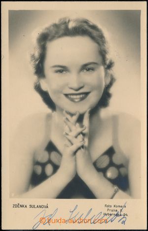 170544 - 1945? SULANOVÁ Zdenka (1920–2004), important Czech actres
