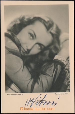 170545 - 1938? VÍTOVÁ Hana (1914–1987), slavná Czech actress and