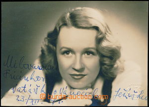 170554 - 1941 GOLLOVÁ Nataša (1912–1988), known Czech actress, ha