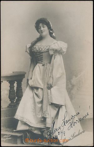 170559 - 1904 LAUDOVÁ-HOŘICOVÁ Mary (1869-1931), important Czech a