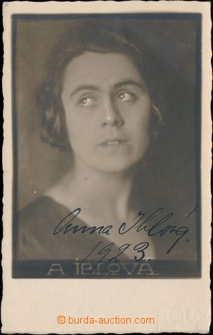 170564 - 1923 IBLOVÁ Ann (1893-1954), important Czech theatre and mo