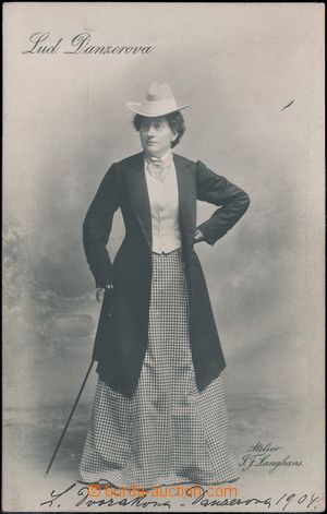 170573 - 1904 DVOŘÁKOVÁ-DANZEROVÁ Ludmila (1859-1917), important