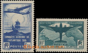 170646 - 1936 Mi.326-327, Atlantic flight 1,50F and 10F, complete set