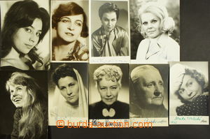 170657 - 1930-80 HEREČKY / comp. of 9 photo postcard and photos know