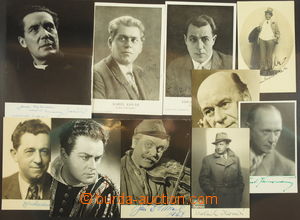 172022 - 1925-60 ACTORS / NATIONAL THEATRE V PRAGUE comp. of 11 port