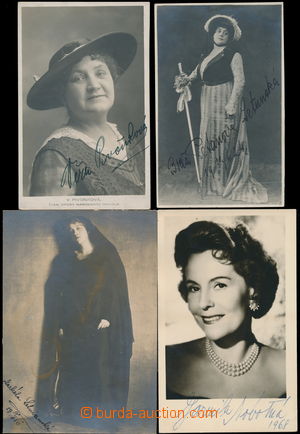 172200 - 1916-68 OPERA/ NOVOTNÁ Jarmila (1907-1994), important Czec