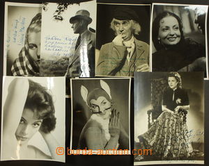 172281 - 1920-50 ACTORS/ HEREČKY interesting selection of 18 large