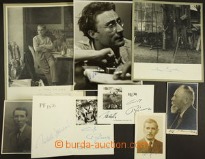 172283 - 1920-80 ART comp. 11 pcs of photos and photo postcard with