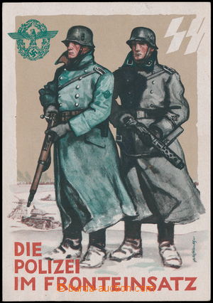 172380 - 1942 SS - Die Polizei im Fronteinsatz, barevná; prošlá, d
