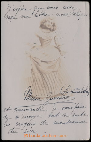 172769 - 1902 GUERRERO María (1867-1828), slavná Spanish actress, k