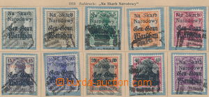 173330 - 1918 LOKÁLNÍ VYDÁNÍ - WLOCLAWEK, 2½Pfg-60Pfg (Gen.