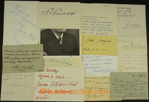 174371 - 1880-1950 ACTORS / HEREČKY interesting selection of 25 car