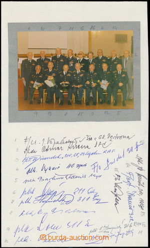 174914 - 1992 WORLD WAR II./ LETCI RAF IN ENGLAND selection of signa