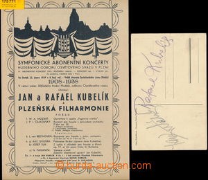 175771 - 1938 KUBELÍK John (1880–1940), Czech virtuoso violinist a