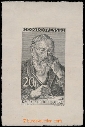 176652 - 1960 ZT Pof.1133, Čapek - Chod 20h, zkusmý tisk - otisk d