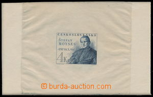 177731 - 1947 ZT Pof.461, Moyses 4Kčs, zkusmý tisk - otisk rytiny
