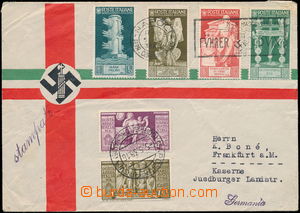 178426 - 1938 nacistický přítisk na obálce zaslané do Německa,