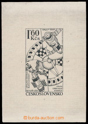 179240 - 1977 ZT Pof.2280, Výzkum vesmíru 1,60Kčs, zkusmý tisk -