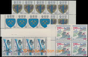 179301 - 1980 sestava DV a DO: Pof.2249, Závod míru 1,40Kčs, krajo