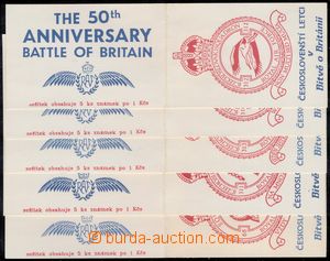 181583 - 1992 ZS neoficiální, Čs. letci v bitvě o Británii, sest