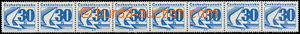 181587 - 1975 Pof.2120, Svitkové výplatní známky 30h, 8-páska, p