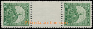 182006 - 1933 Pof.273Ms(2), Nitra 50h zelená, 2-známkové meziarš